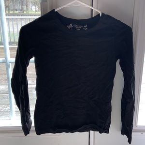 Girl’s Large U-Neck Long Sleeve